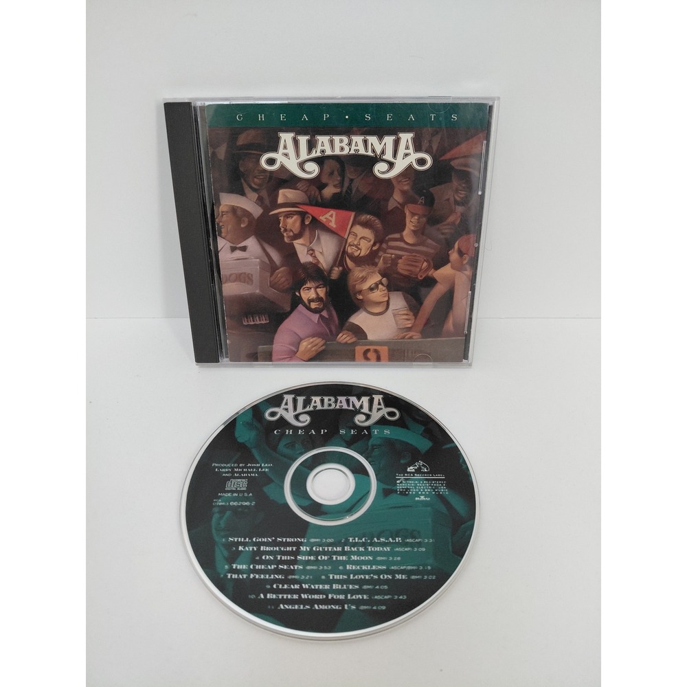 Alabama Cheap Seats CD 1993 Country Music Album RCA 07863-66296-2
